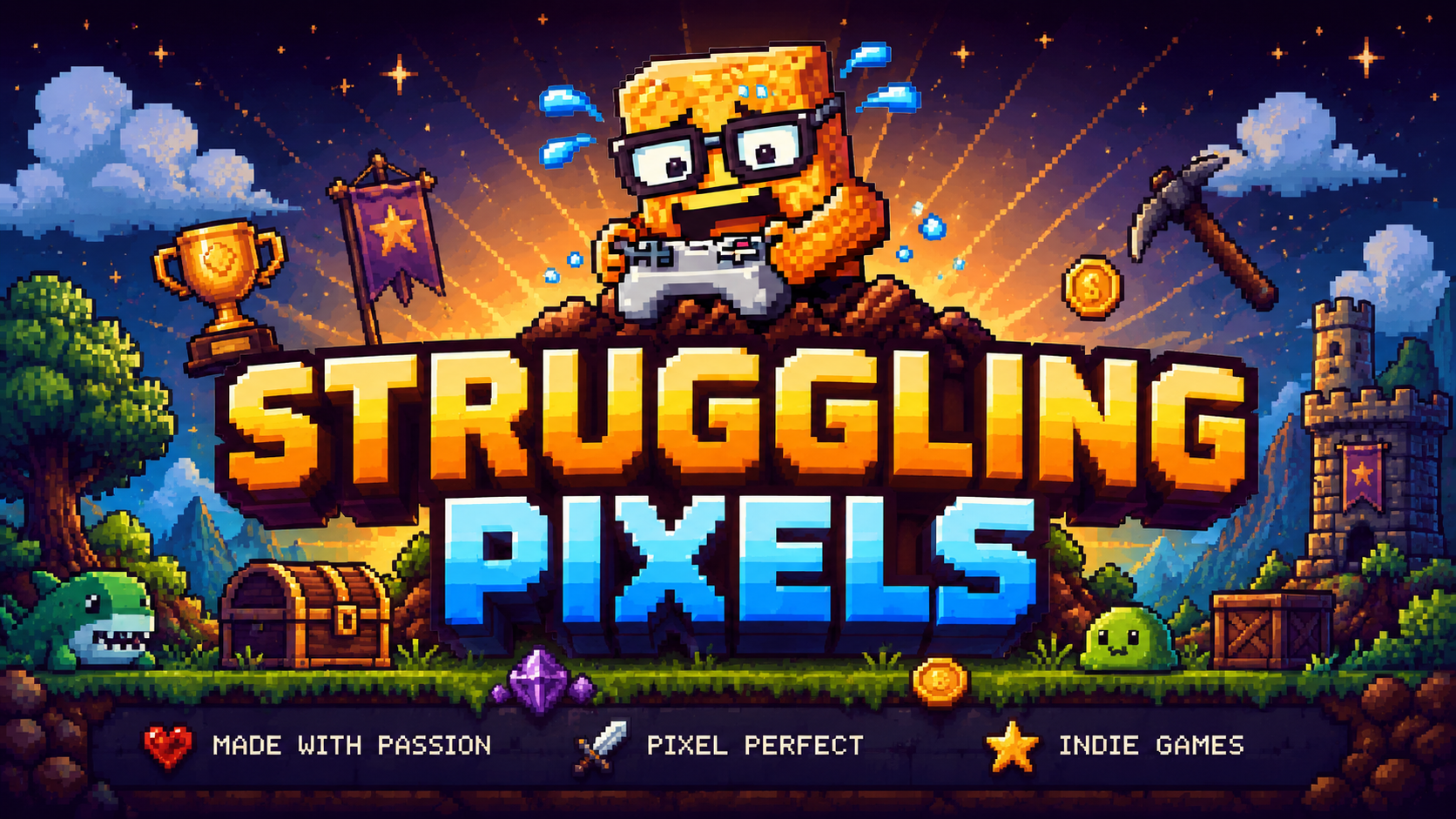Struggling Pixels