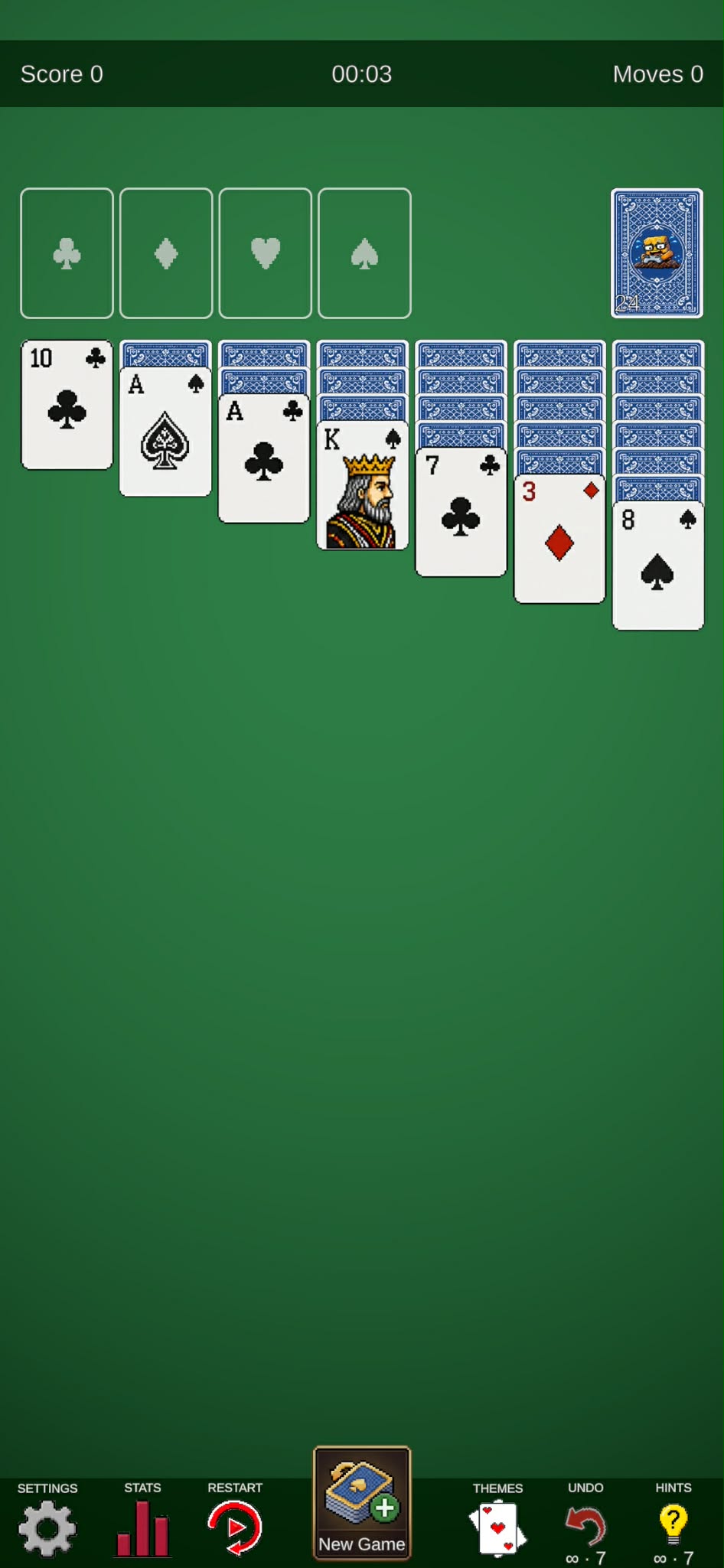 Super Simple Solitaire screenshot